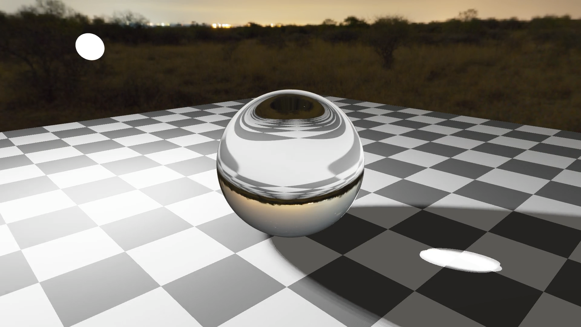 Glass scene